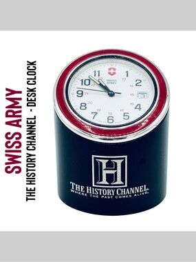 Vintage Victorinox Swiss Army Desk Clock